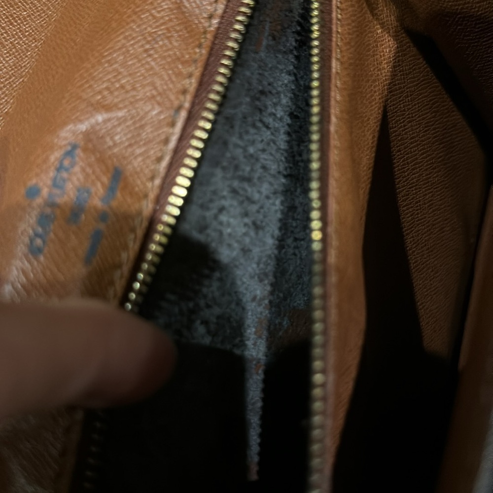 Louis Vuitton Monogram Canvas Top Handle Bag in Brown and Gold - Picture 4 of 15